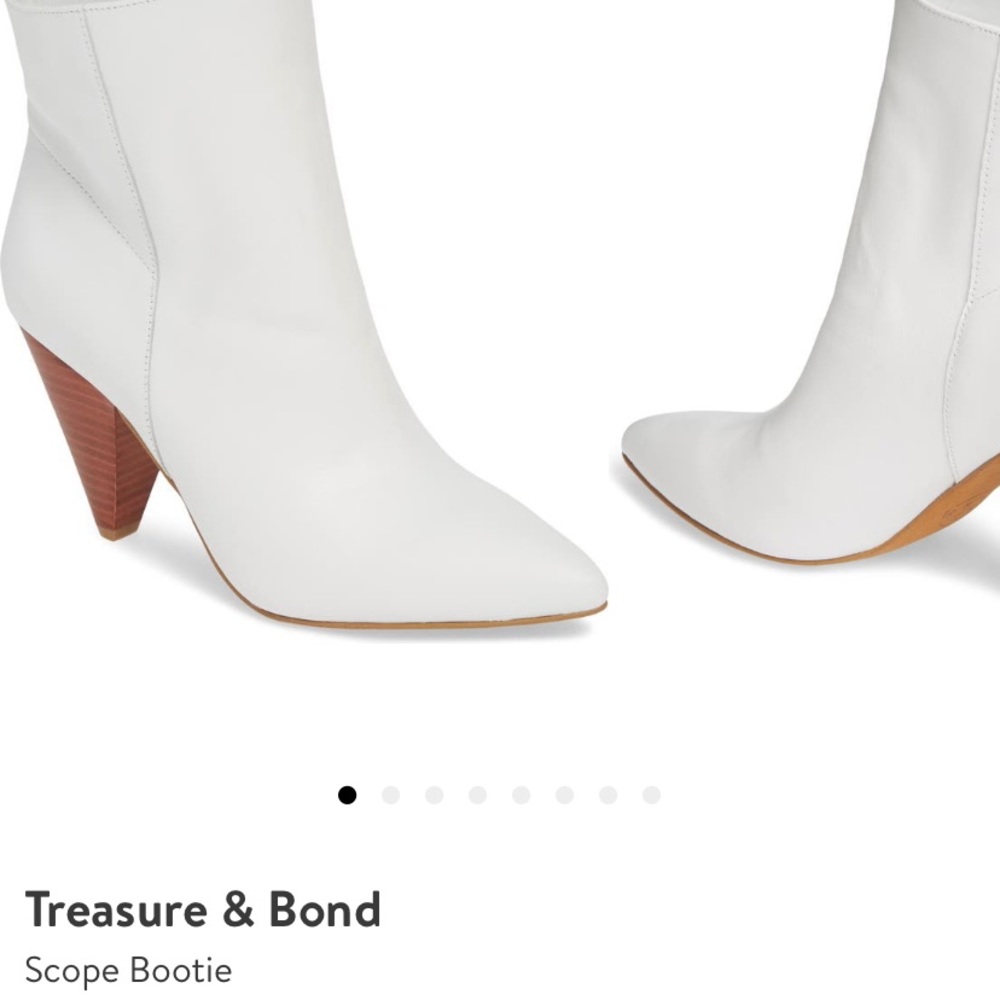 Treasure & Bond Scope Bootie White